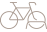 Public bicycle and walking paths